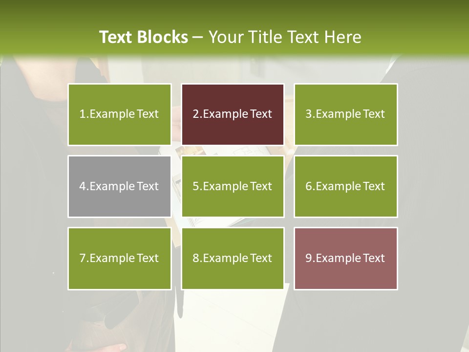 Potential Woman House PowerPoint Template