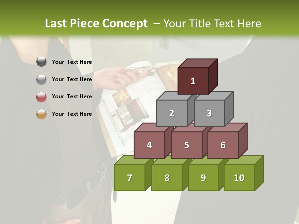 Potential Woman House PowerPoint Template