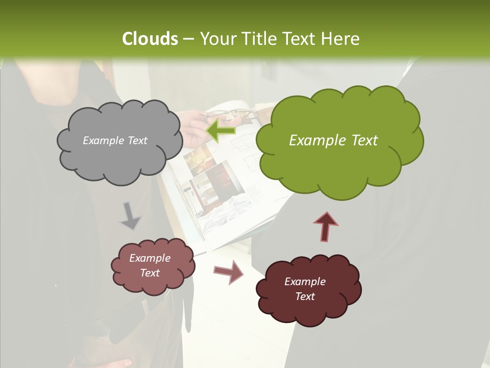 Potential Woman House PowerPoint Template