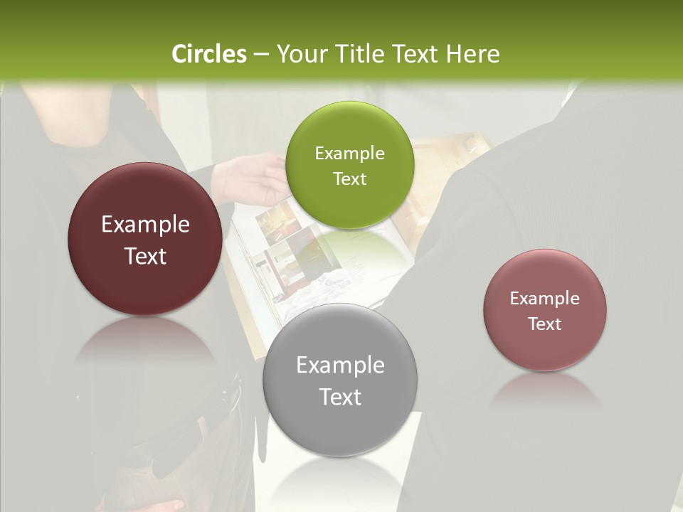 Potential Woman House PowerPoint Template