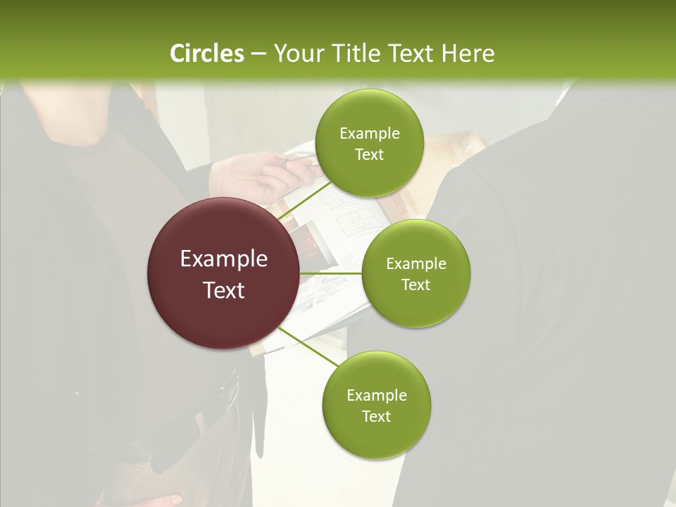 Potential Woman House PowerPoint Template