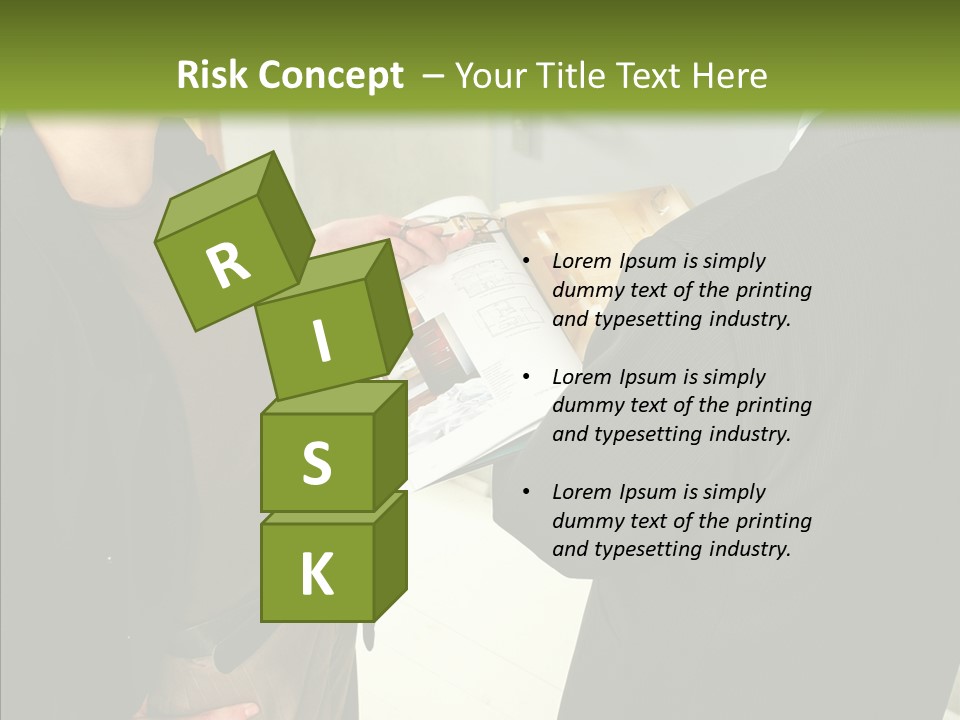 Potential Woman House PowerPoint Template