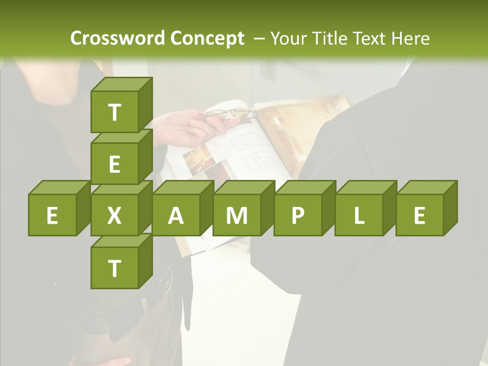 Potential Woman House PowerPoint Template