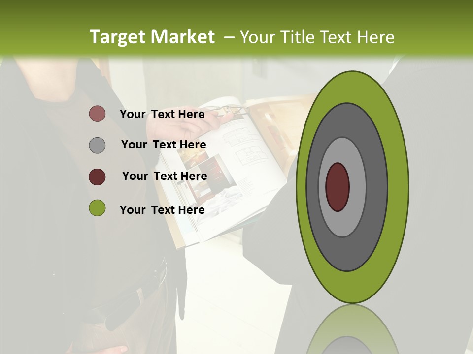 Potential Woman House PowerPoint Template