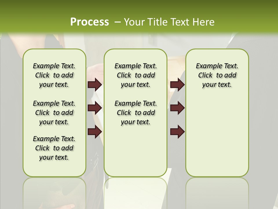 Potential Woman House PowerPoint Template