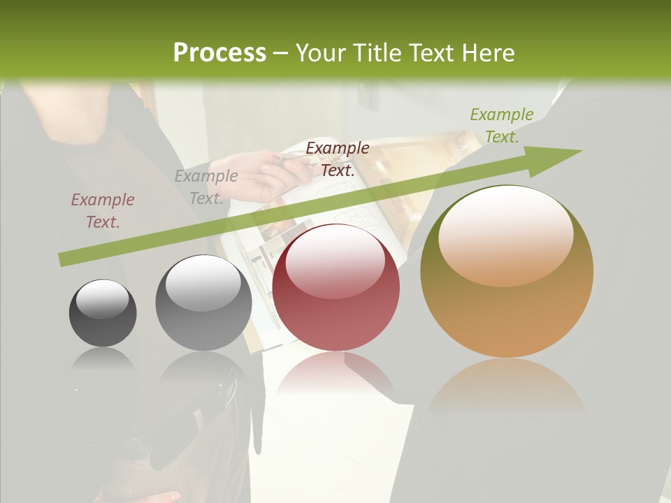 Potential Woman House PowerPoint Template