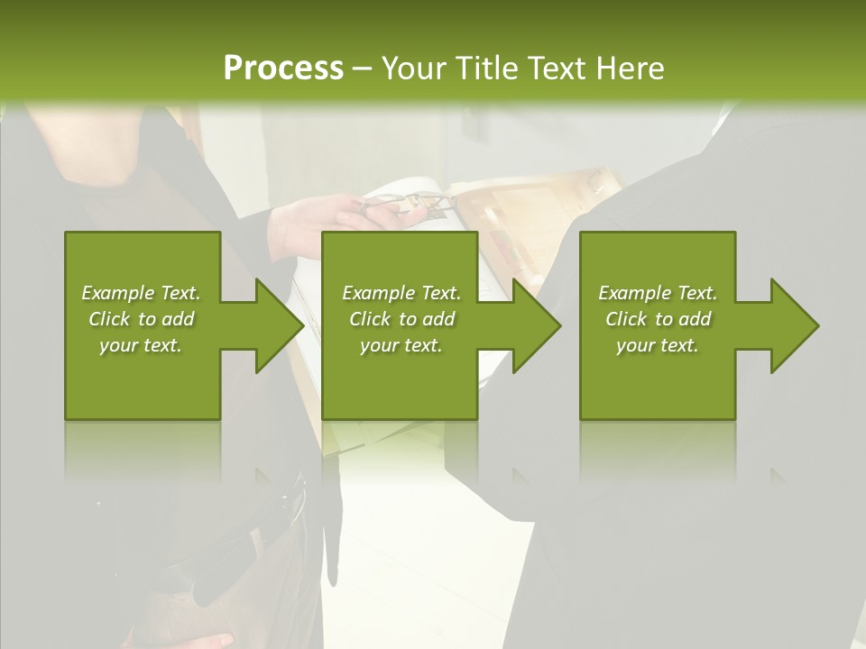 Potential Woman House PowerPoint Template