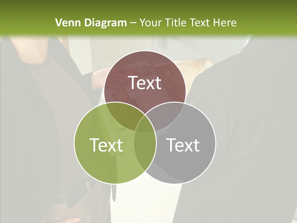 Potential Woman House PowerPoint Template
