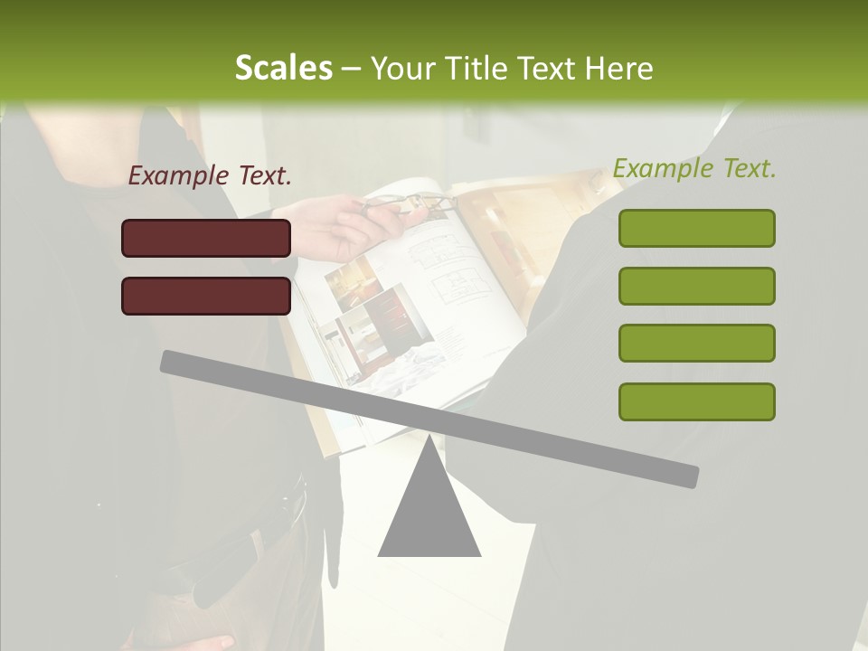 Potential Woman House PowerPoint Template