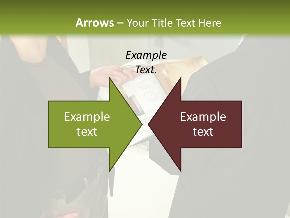 Potential Woman House PowerPoint Template