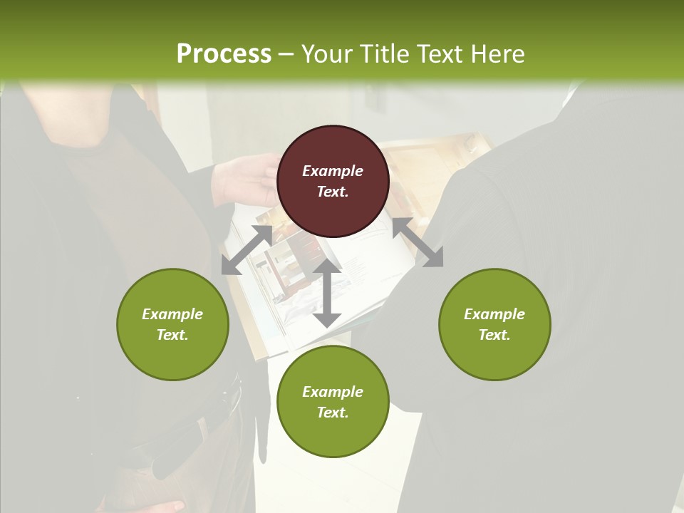 Potential Woman House PowerPoint Template