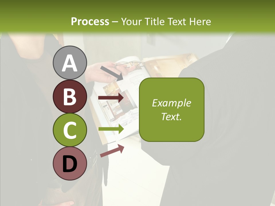 Potential Woman House PowerPoint Template