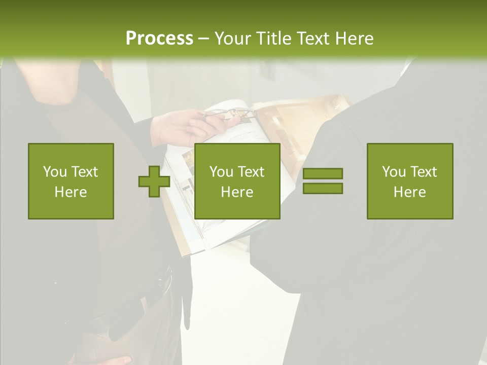 Potential Woman House PowerPoint Template