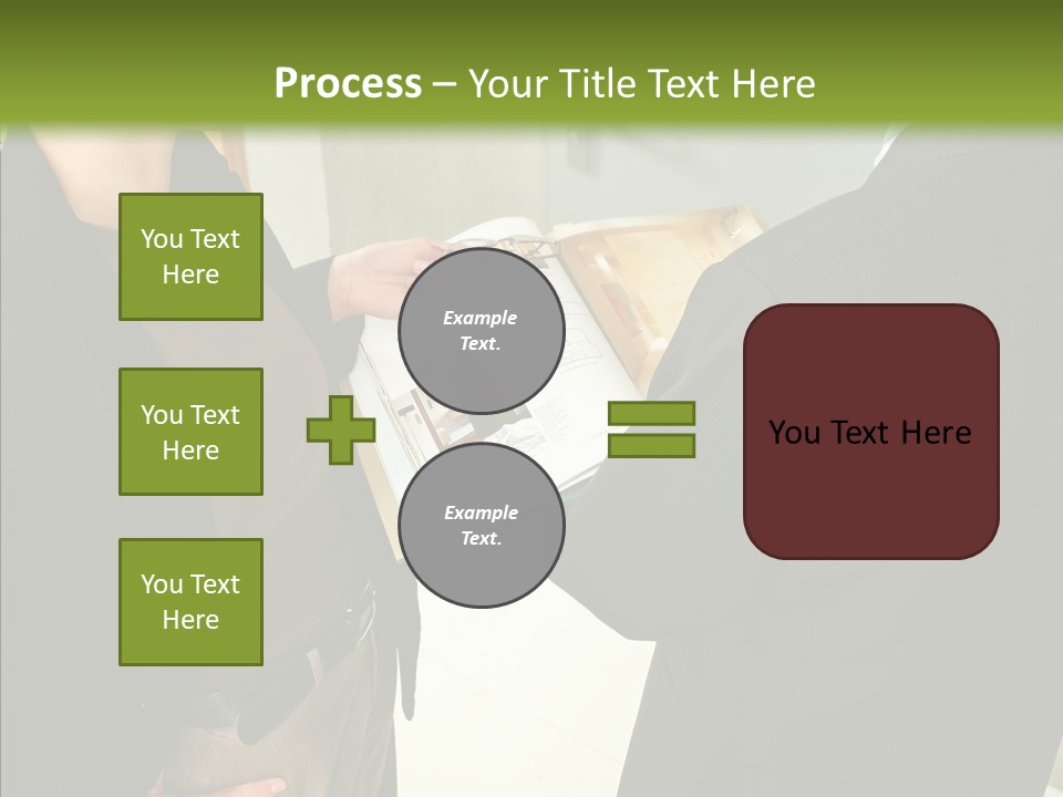 Potential Woman House PowerPoint Template