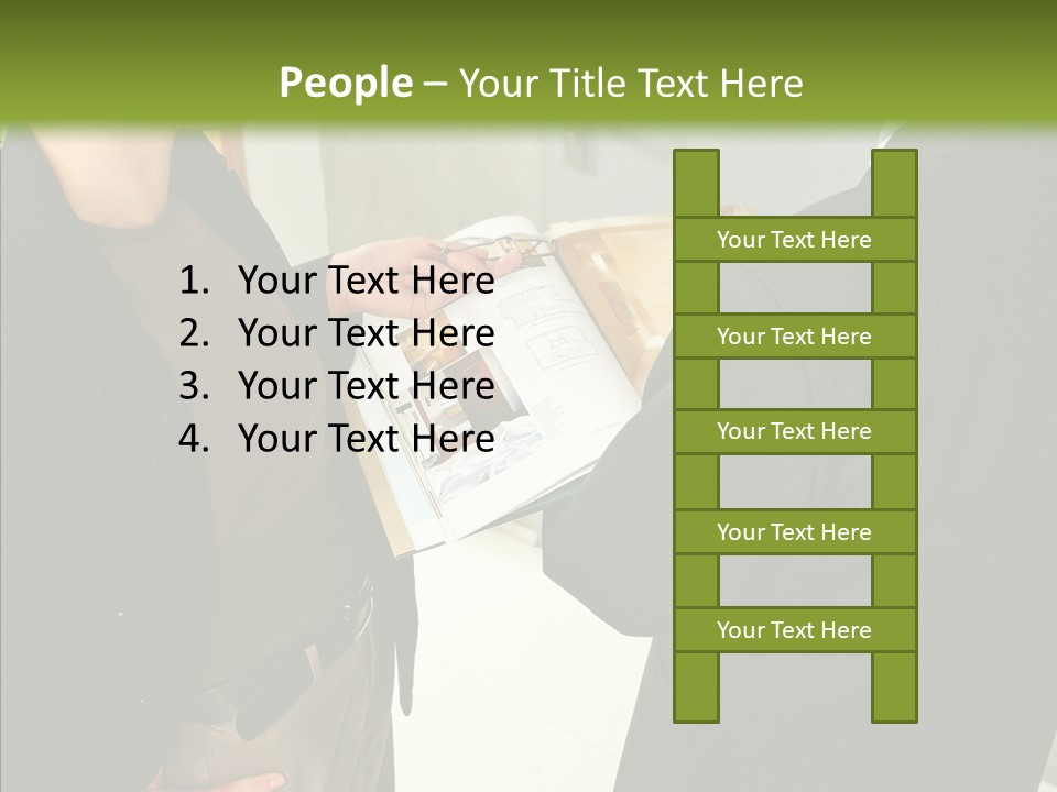 Potential Woman House PowerPoint Template