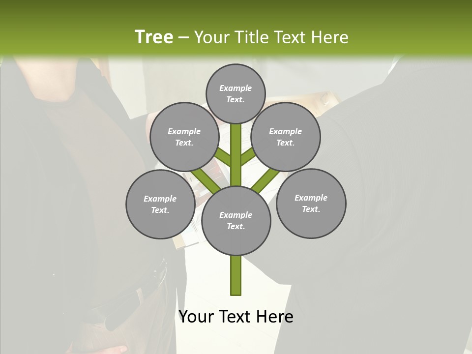 Potential Woman House PowerPoint Template