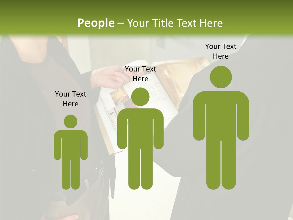 Potential Woman House PowerPoint Template