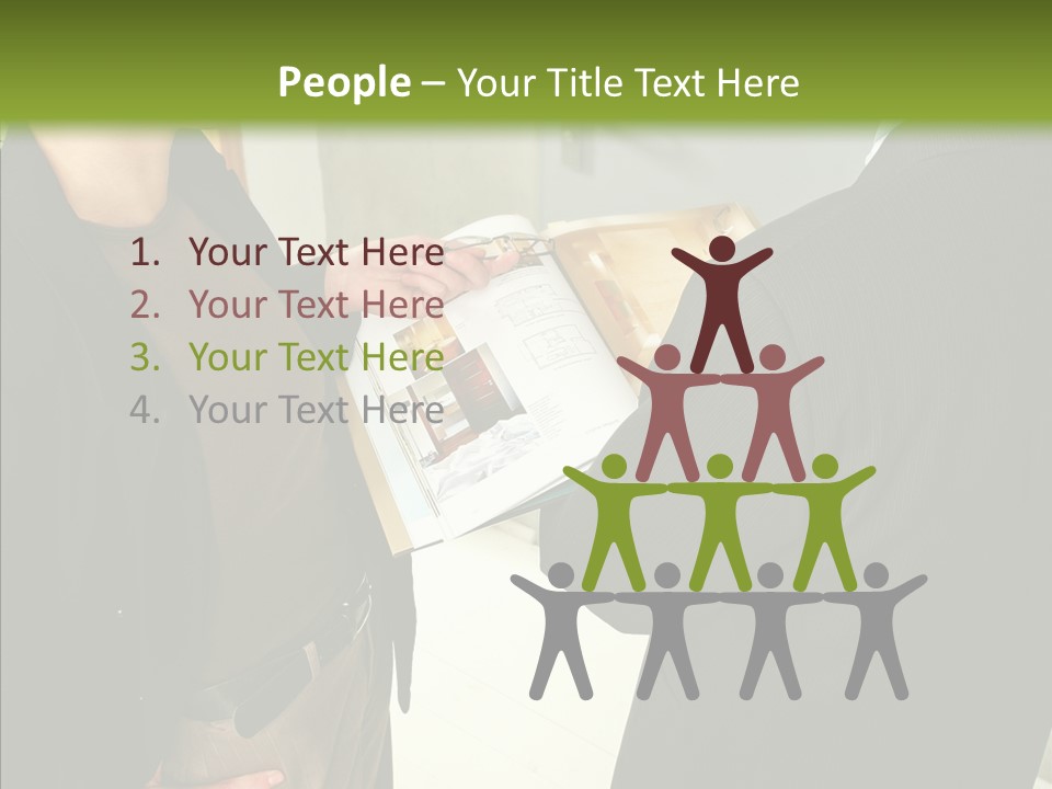 Potential Woman House PowerPoint Template