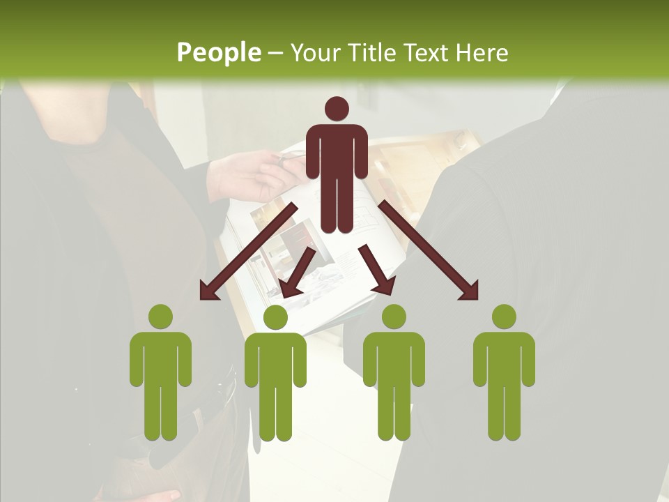 Potential Woman House PowerPoint Template