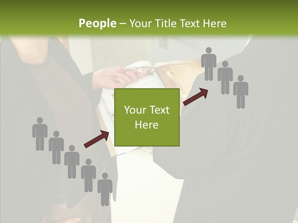 Potential Woman House PowerPoint Template