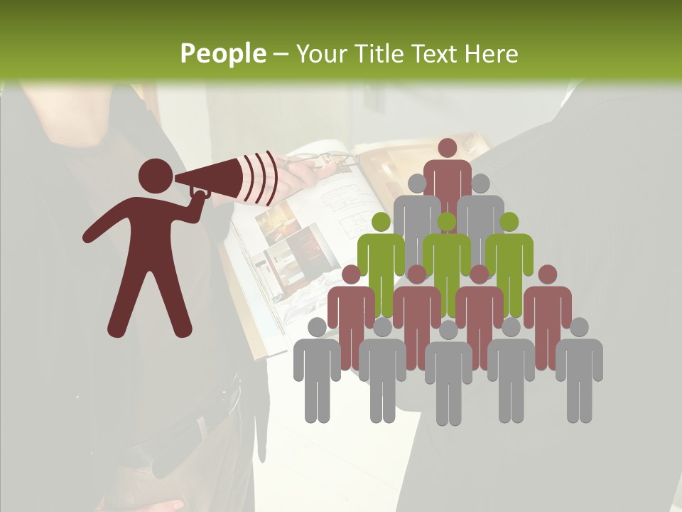 Potential Woman House PowerPoint Template