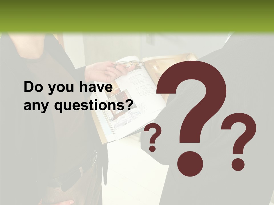 Potential Woman House PowerPoint Template