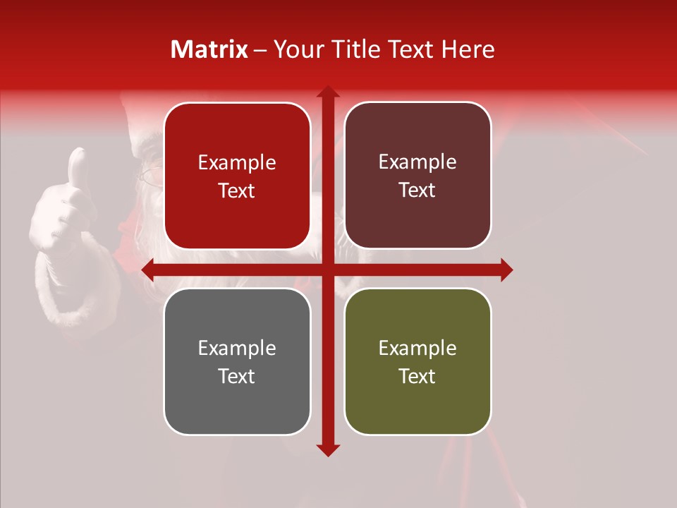 Corporate Teamwork Toon PowerPoint Template