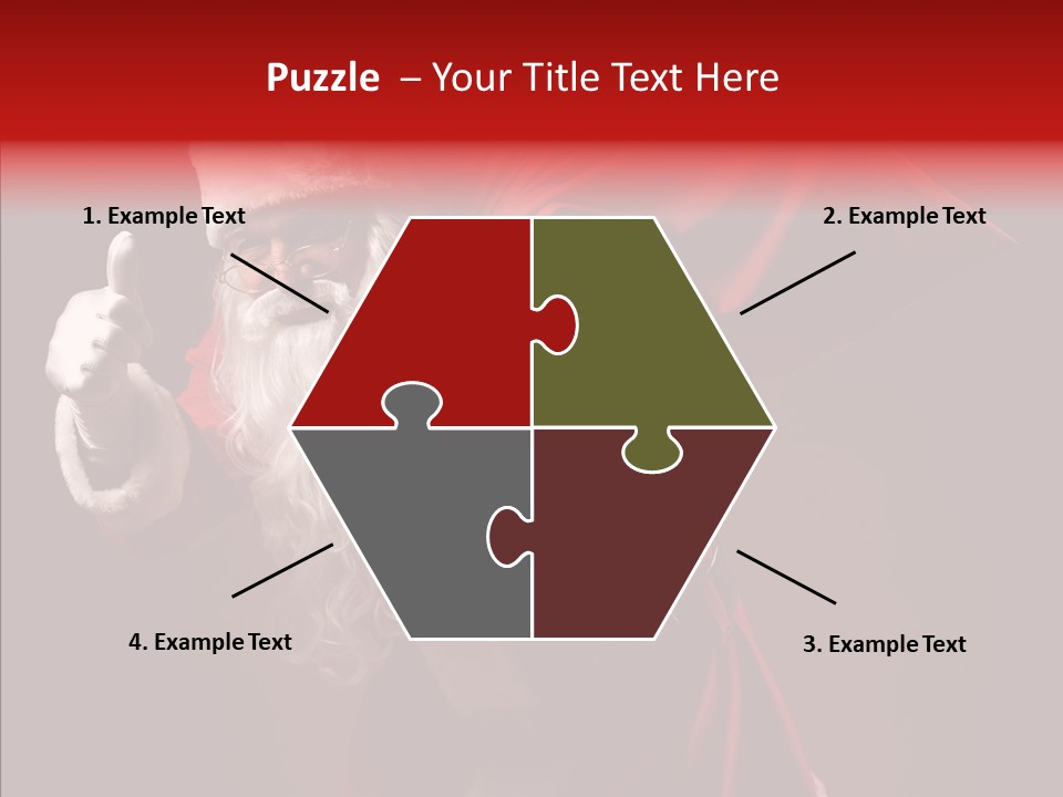 Corporate Teamwork Toon PowerPoint Template