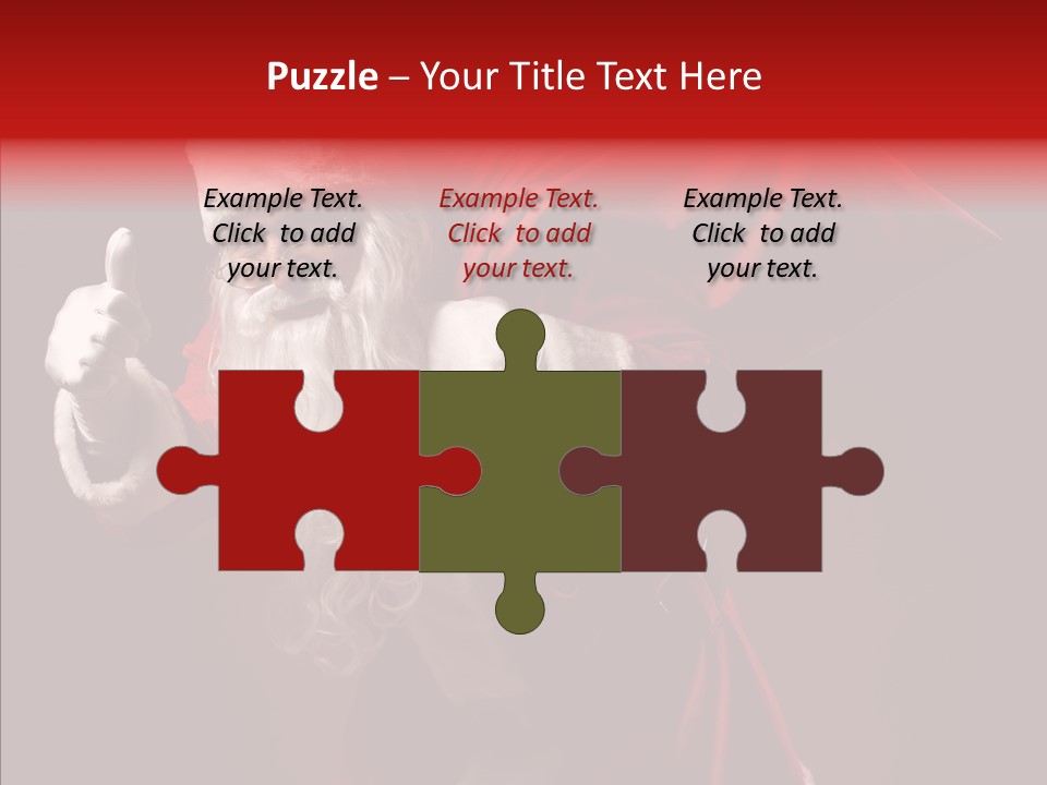 Corporate Teamwork Toon PowerPoint Template