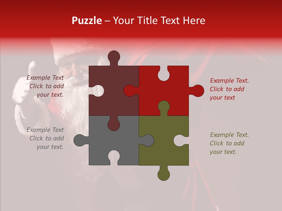 Corporate Teamwork Toon PowerPoint Template