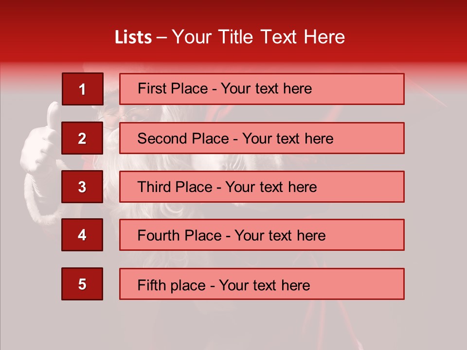 Corporate Teamwork Toon PowerPoint Template