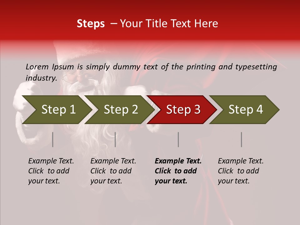 Corporate Teamwork Toon PowerPoint Template
