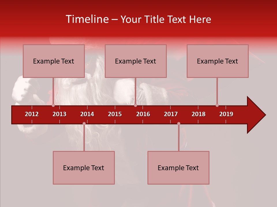 Corporate Teamwork Toon PowerPoint Template