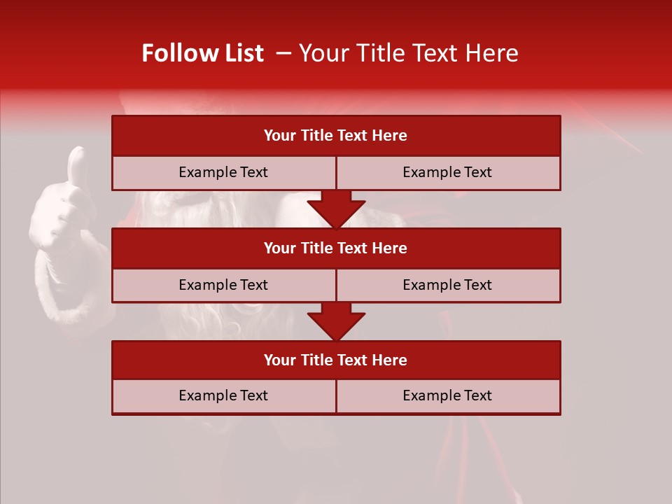 Corporate Teamwork Toon PowerPoint Template