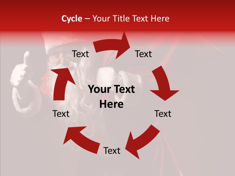 Corporate Teamwork Toon PowerPoint Template