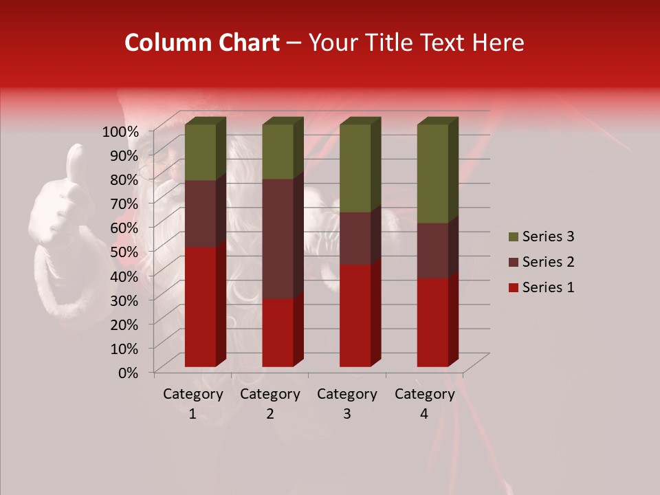 Corporate Teamwork Toon PowerPoint Template
