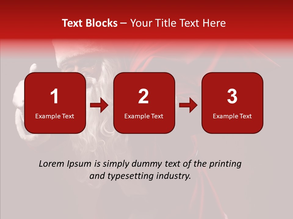 Corporate Teamwork Toon PowerPoint Template