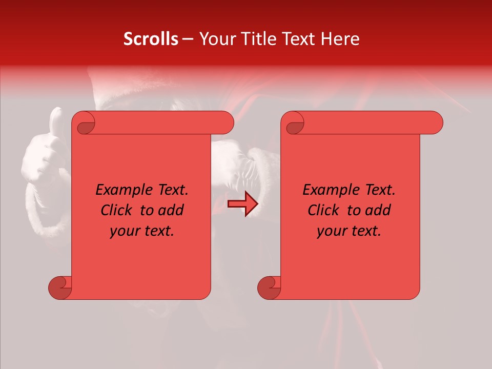 Corporate Teamwork Toon PowerPoint Template
