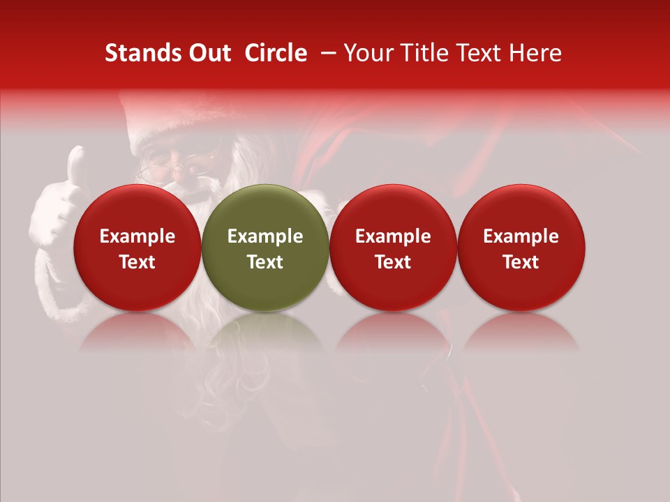 Corporate Teamwork Toon PowerPoint Template