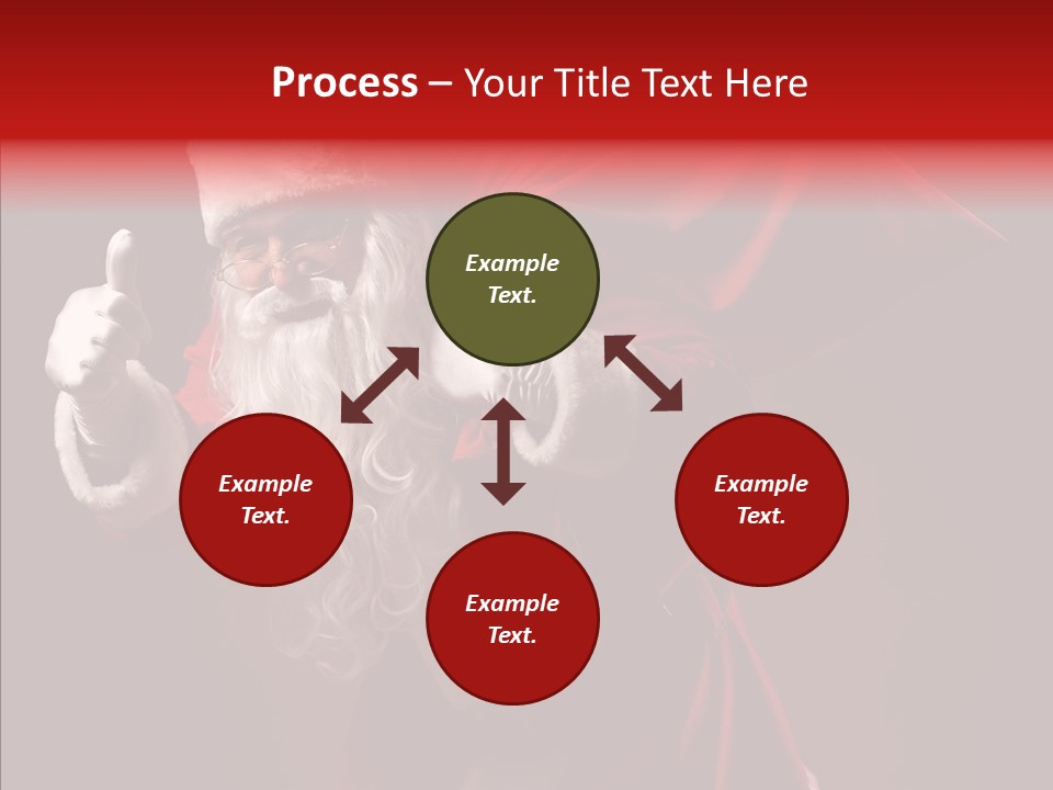 Corporate Teamwork Toon PowerPoint Template