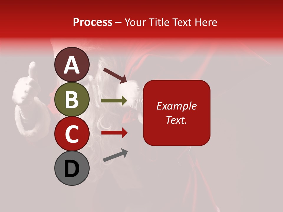 Corporate Teamwork Toon PowerPoint Template