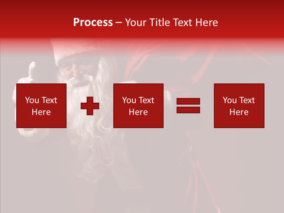 Corporate Teamwork Toon PowerPoint Template
