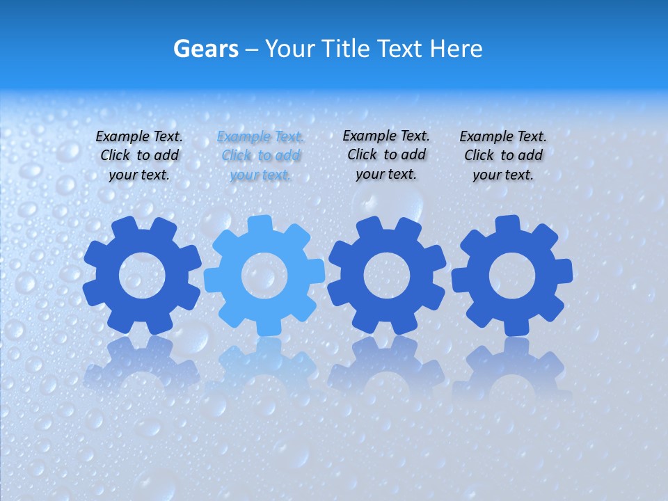 Clean Bubbles Abstract PowerPoint Template