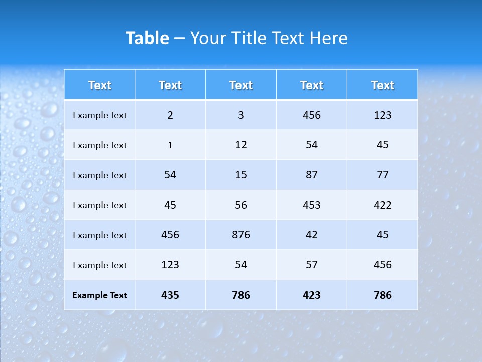 Clean Bubbles Abstract PowerPoint Template