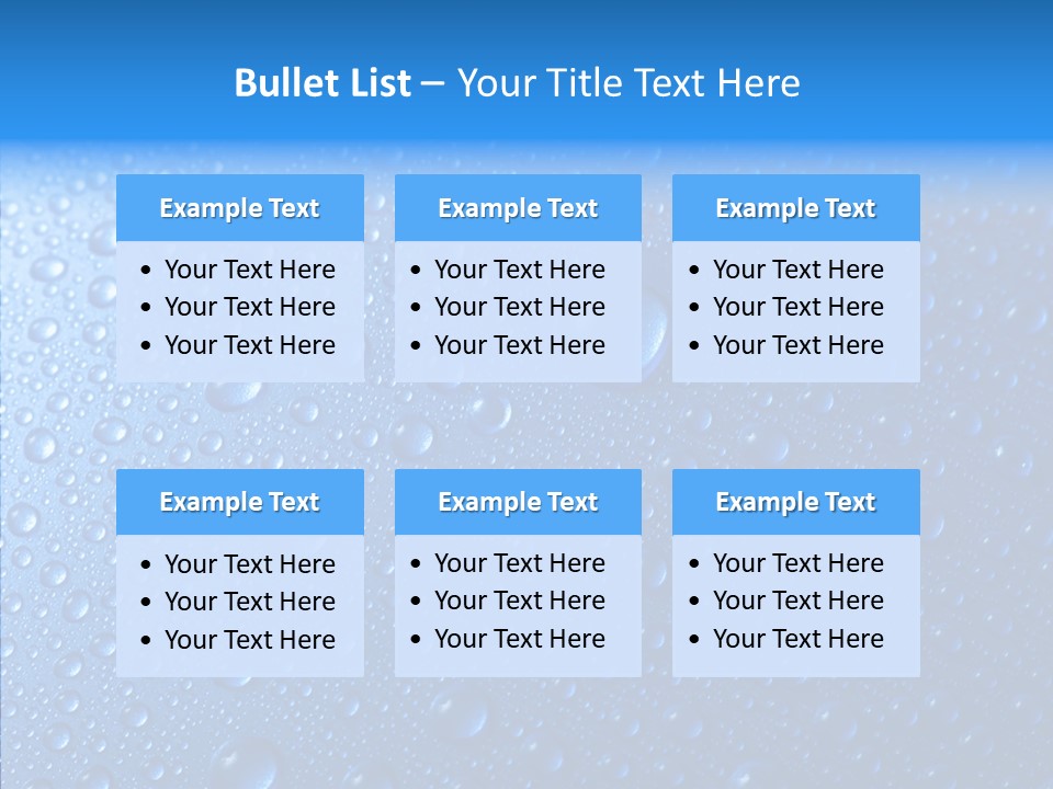 Clean Bubbles Abstract PowerPoint Template