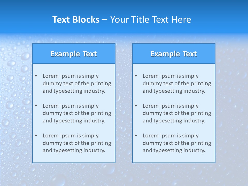 Clean Bubbles Abstract PowerPoint Template
