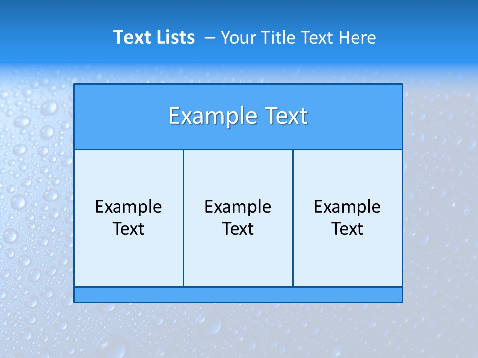 Clean Bubbles Abstract PowerPoint Template
