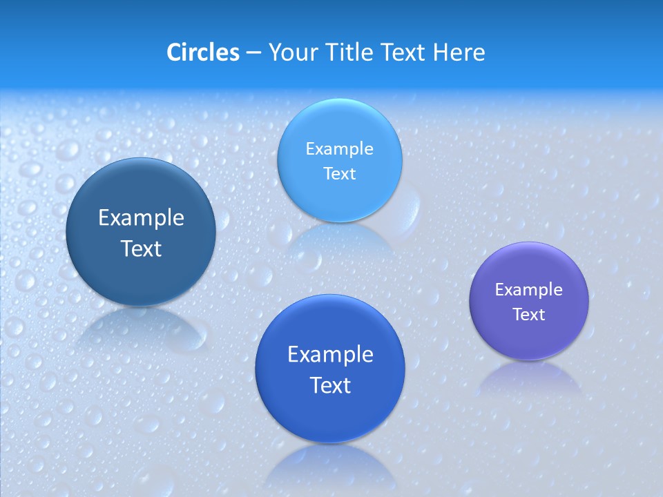 Clean Bubbles Abstract PowerPoint Template