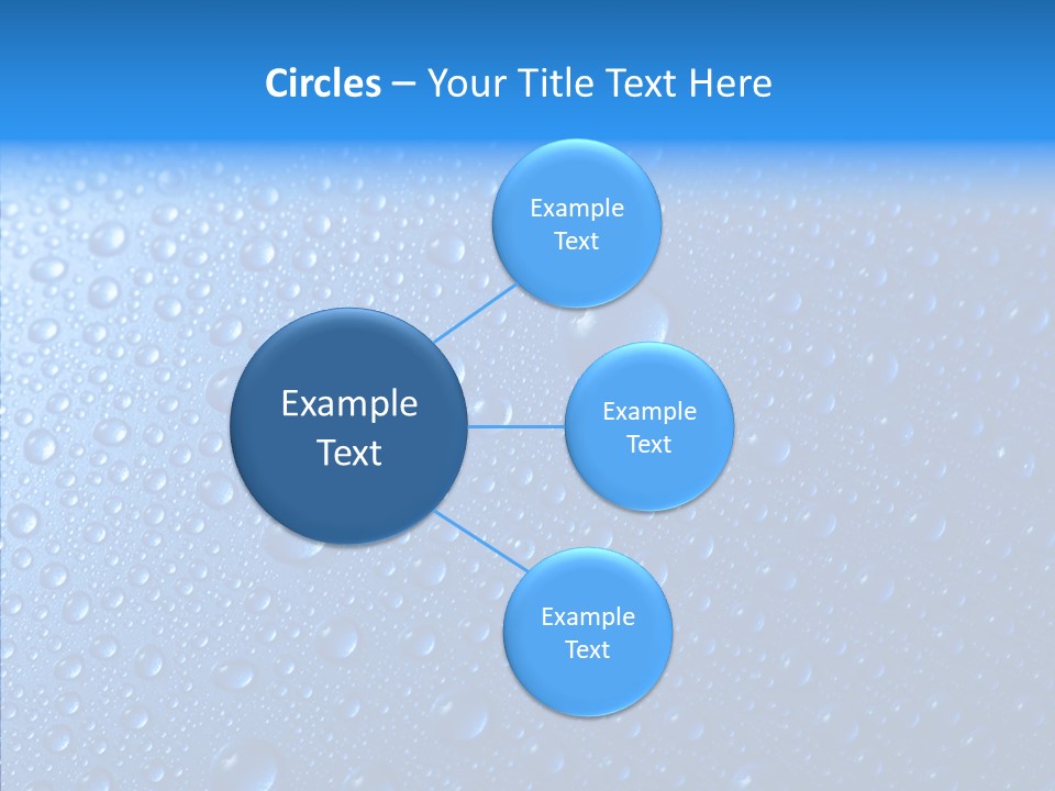 Clean Bubbles Abstract PowerPoint Template