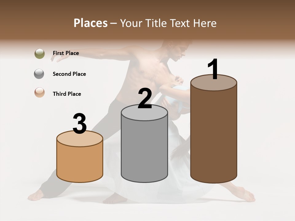 Teenager Posing Style PowerPoint Template